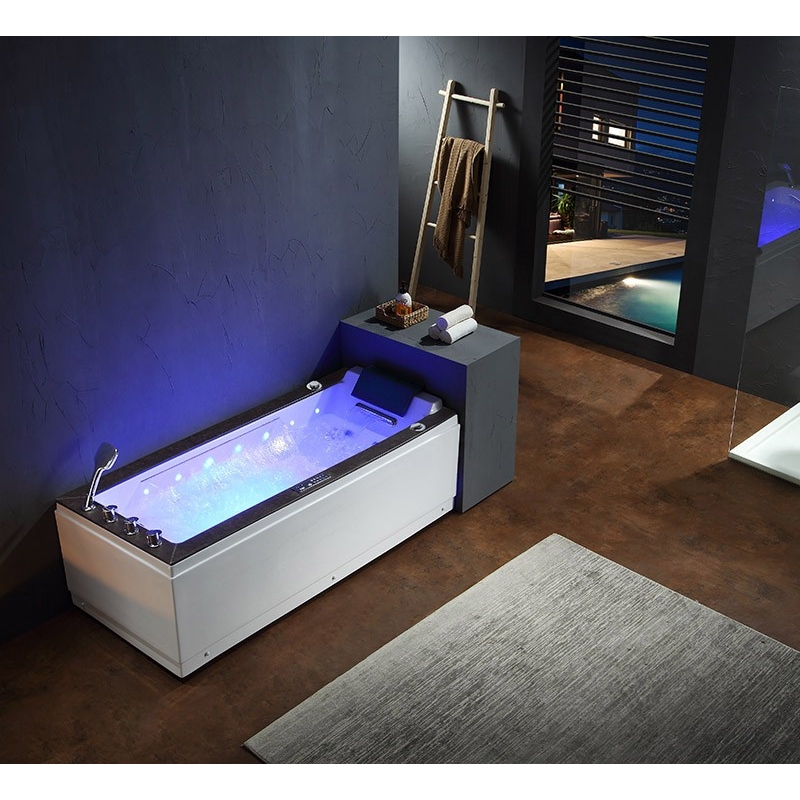 Baignoire balneo Lord Solo1 place ZELAND® 170x75 - GAUCHE