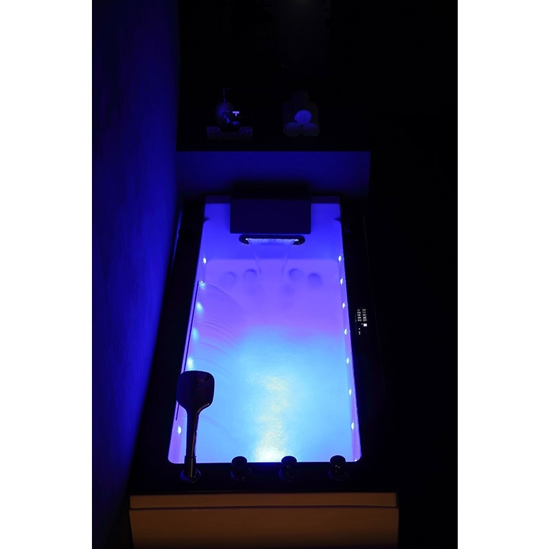 Baignoire balneo Lord Solo1 place ZELAND® 170x75 - GAUCHE