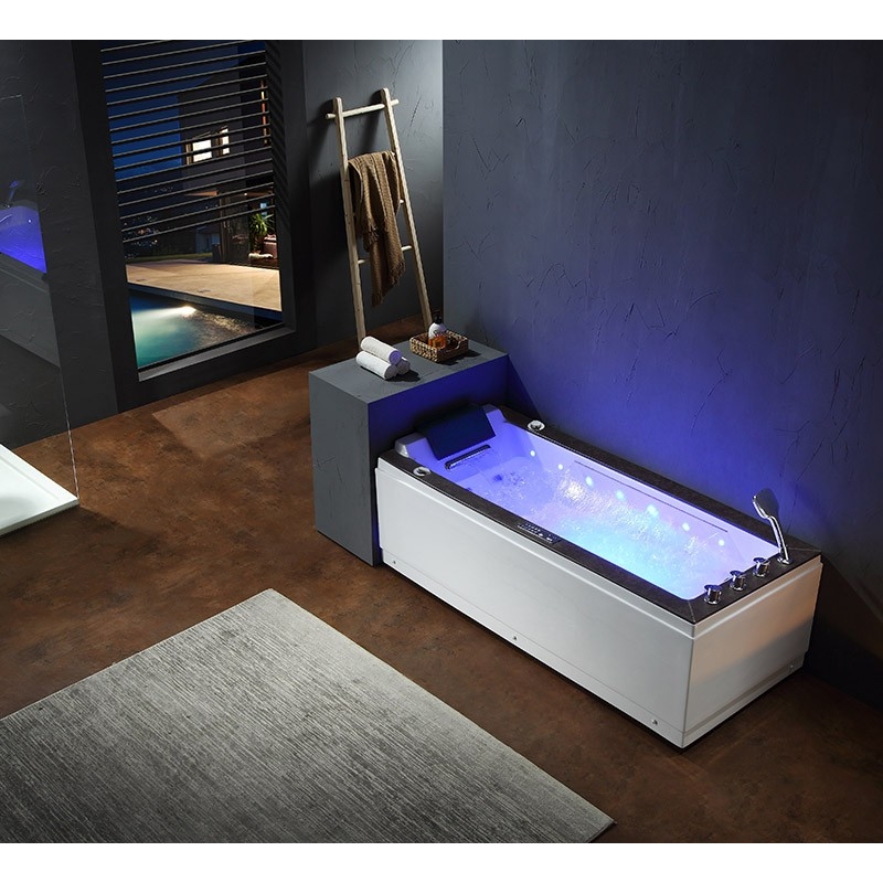 Baignoire balneo Lord Solo 1 place ZELAND® 170x75 - Droite