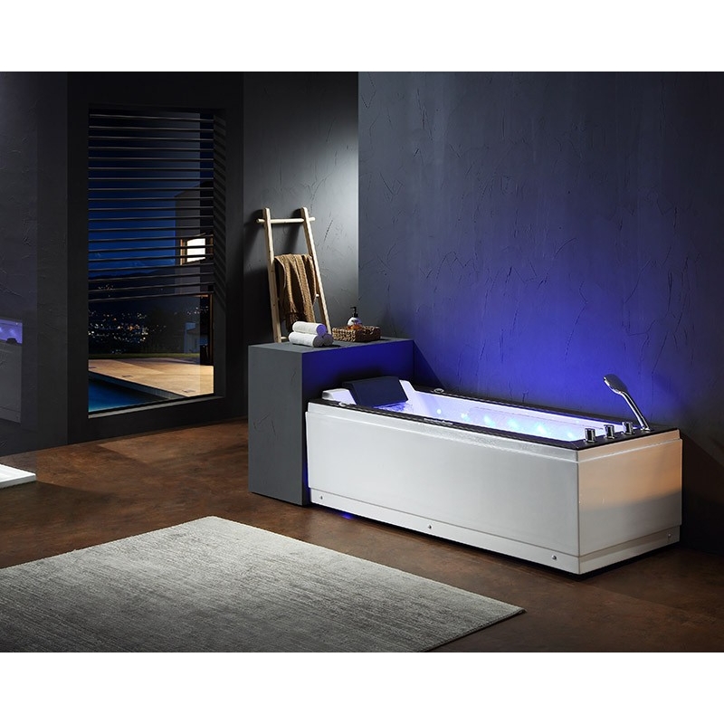 Baignoire balneo Lord Solo 1 place ZELAND® 170x75 - Droite