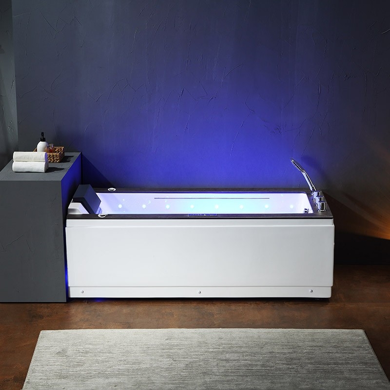 Baignoire balneo Lord Solo 1 place ZELAND® 170x75 - Droite