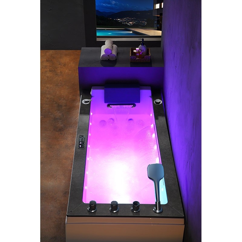 Baignoire balneo Lord Solo 1 place ZELAND® 170x75 - Droite