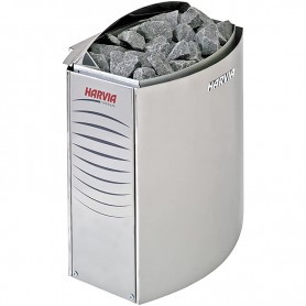 Poêle HARVIA compact 4,5kW à commande déportée pour Sauna Traditionnel  Vapeur