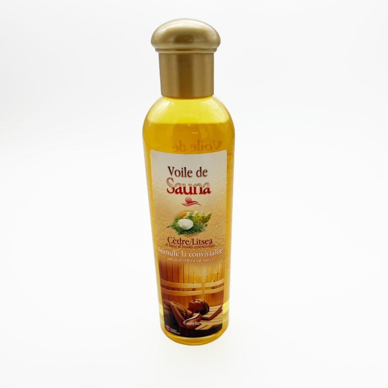 Huiles essentielles CEDRE/LITSEA Voile de Sauna