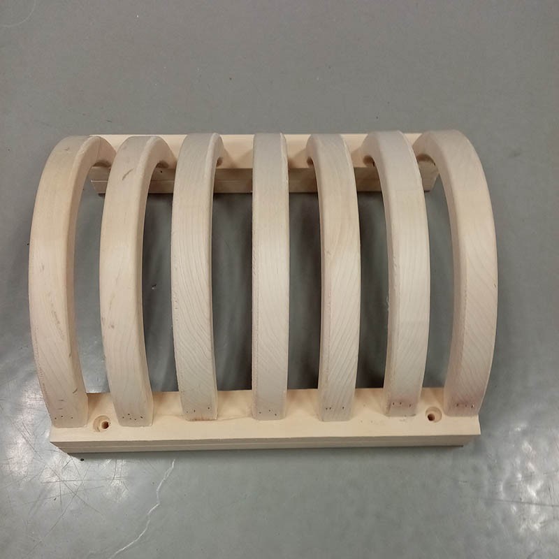 Abat jour en bois  d'éclairage pour sauna