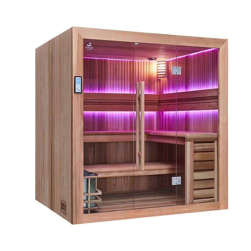 Sauna Boreal® Evasion 200 VIP - le sauna vapeur traditionnel de luxe