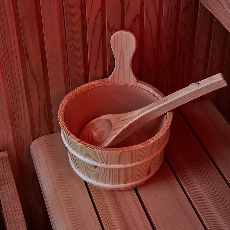 Sauna Boreal® Evasion 200 VIP - le sauna vapeur traditionnel de luxe