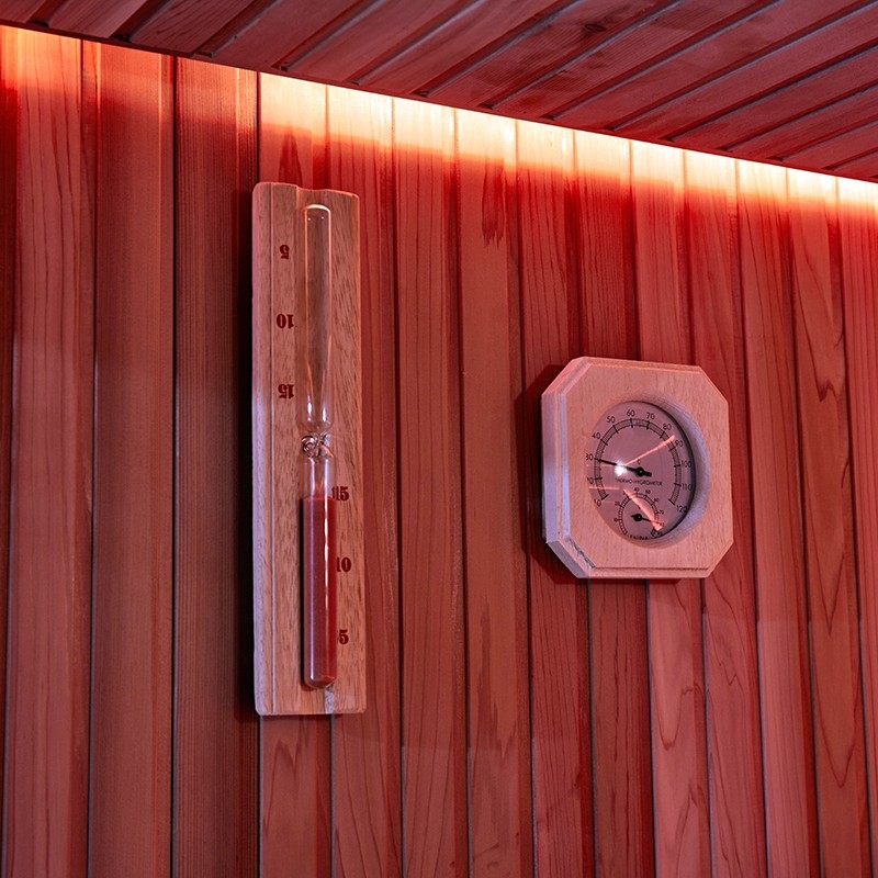 Sauna Boreal® Evasion 200 VIP - le sauna vapeur traditionnel de luxe