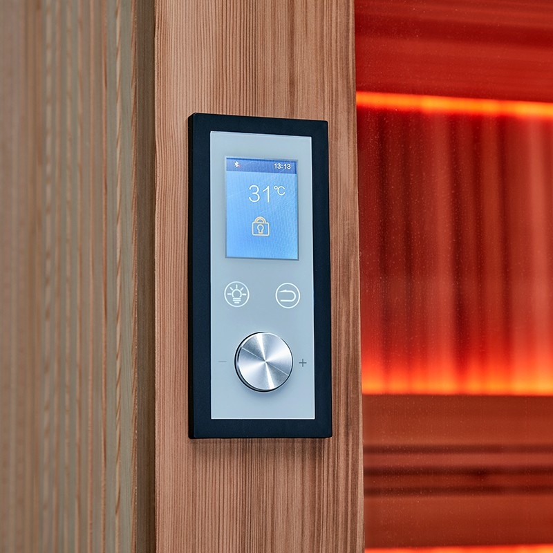 Sauna Boreal® Evasion 200 VIP - le sauna vapeur traditionnel de luxe