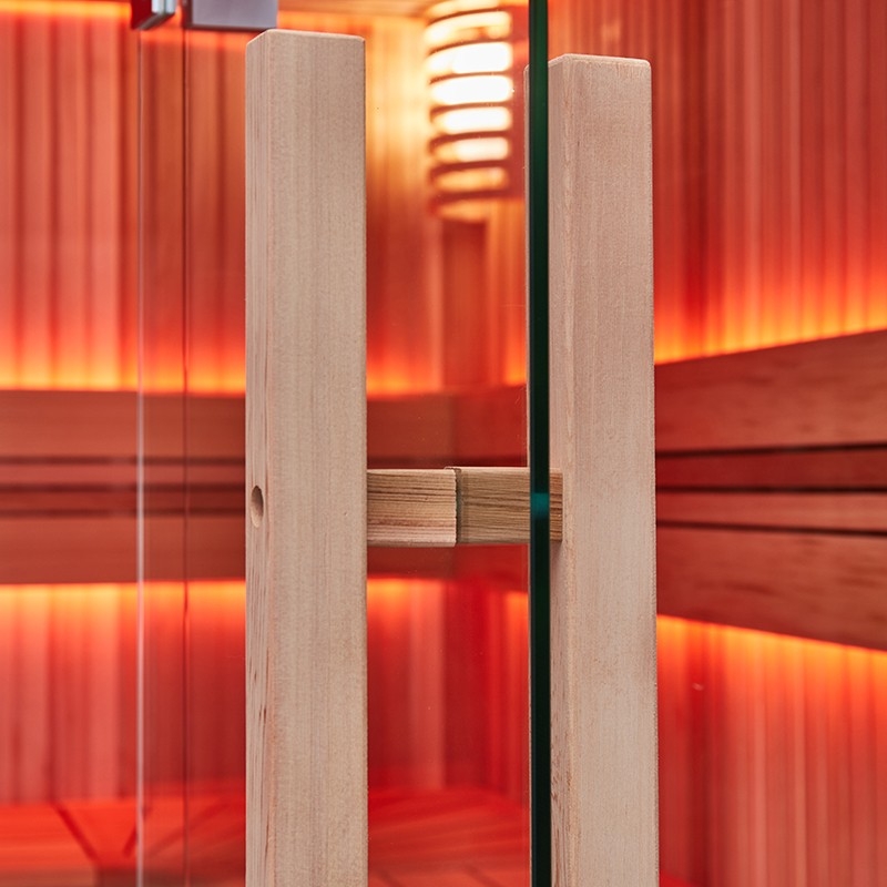 Sauna Boreal® Evasion 200 VIP - le sauna vapeur traditionnel de luxe