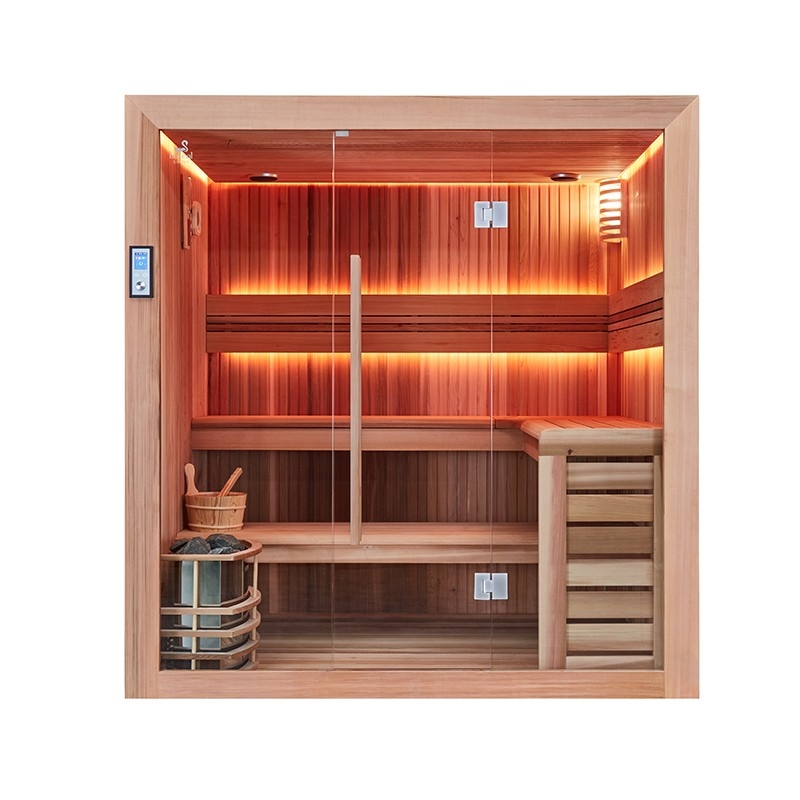 Sauna Boreal® Evasion 200 VIP - le sauna vapeur traditionnel de luxe