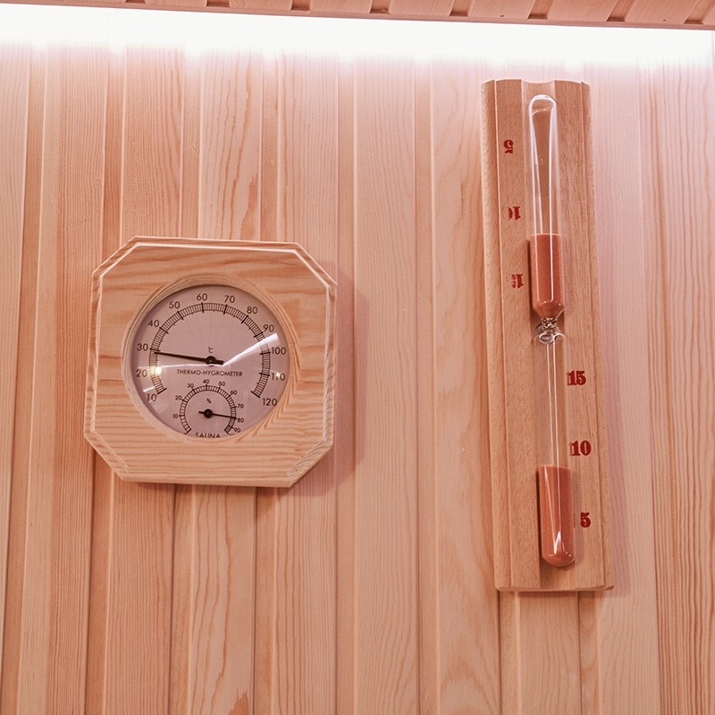 Sauna d'angle Boreal® Evasion Baltik - 240x200x210 cm