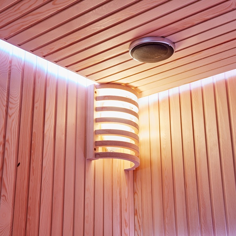 Sauna d'angle Boreal® Evasion Baltik - 240x200x210 cm