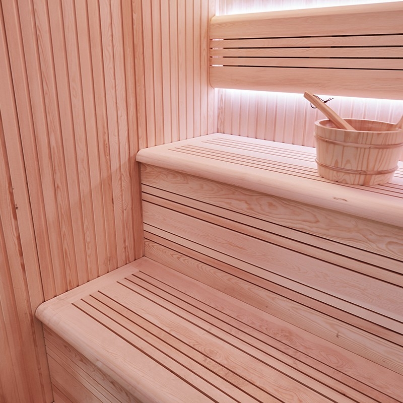 Sauna d'angle Boreal® Evasion Baltik - 240x200x210 cm