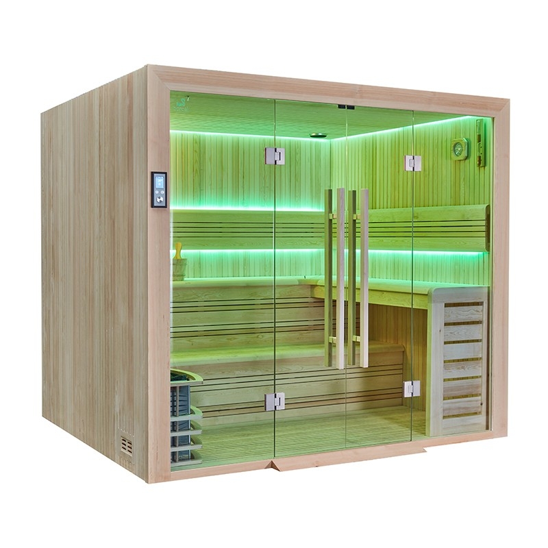 Sauna d'angle Boreal® Evasion Baltik - 240x200x210 cm