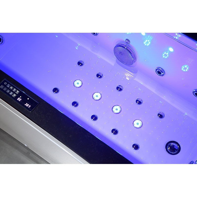 Baignoire balneo Lord Solo 1 place ZELAND® 170x75 - Droite