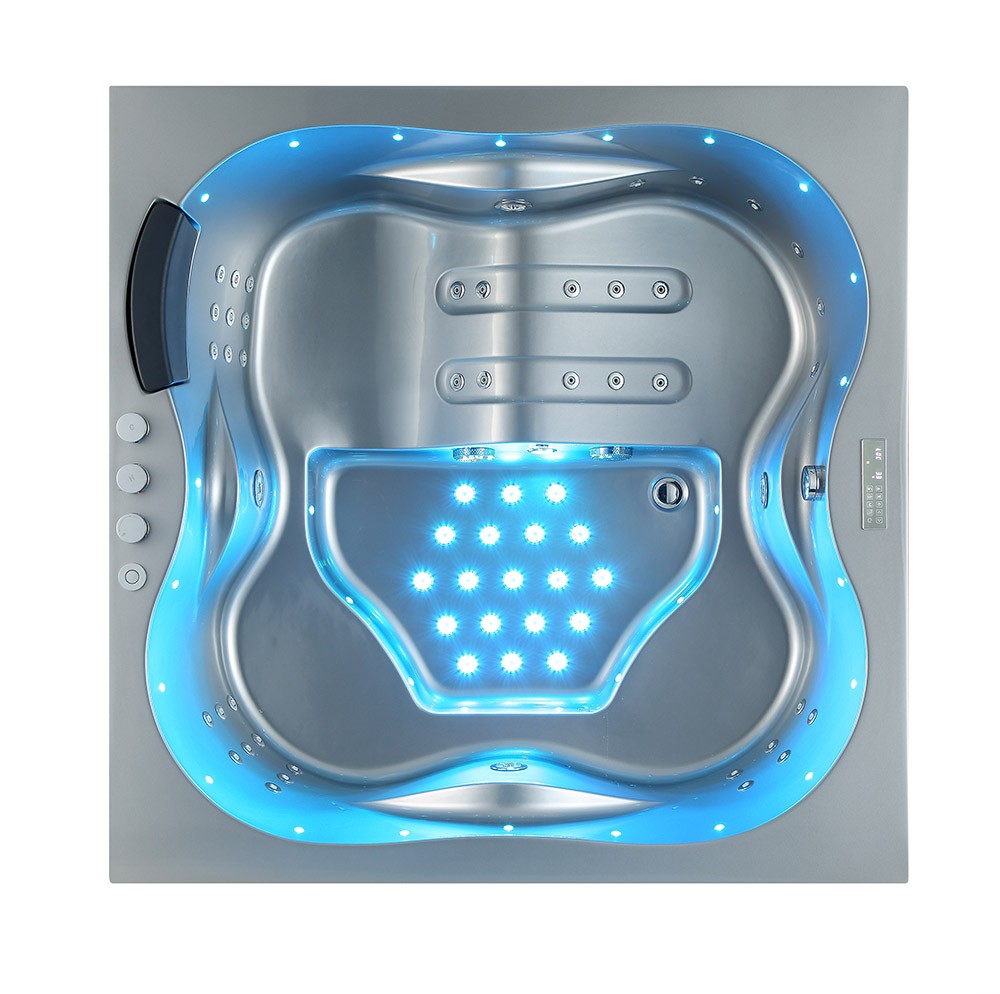 Baignoire Balnéo Archipel ELGA PRO  - Perle 160