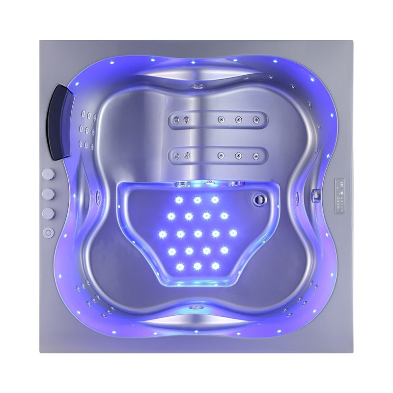 Baignoire Balnéo Archipel ELGA PRO  - Perle 160