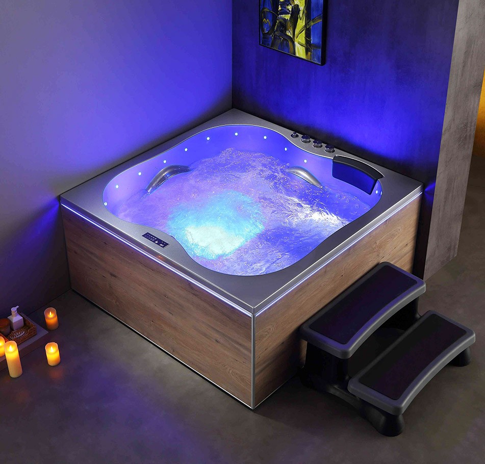 Baignoire balneo ELGA PRO 3 places ARCHIPEL® - 160x160