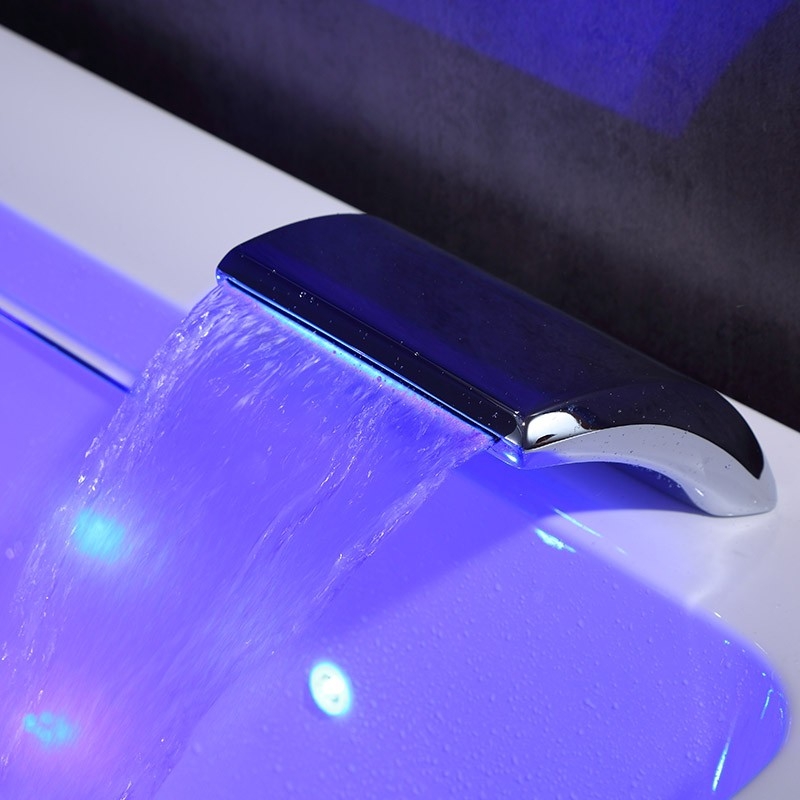 BAIGNOIRE BALNEO LORD DUO BLANC 2 PLACES ARCHIPEL® 185X120 - DROITE