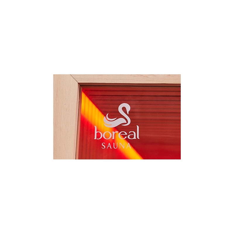 Combi Sauna Hammam BOREAL® SEQUOIA 4X2 mètres