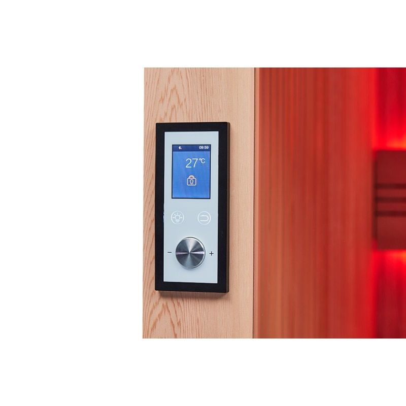 Combi Sauna Hammam BOREAL® SEQUOIA 4X2 mètres