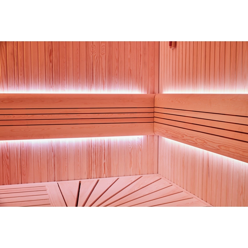 Combi Sauna Hammam BOREAL® SEQUOIA 4X2 mètres