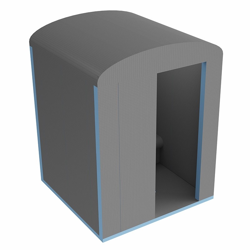 Kit Hammam à Carreler RIAD 4 - 170*170 cm- 4 places