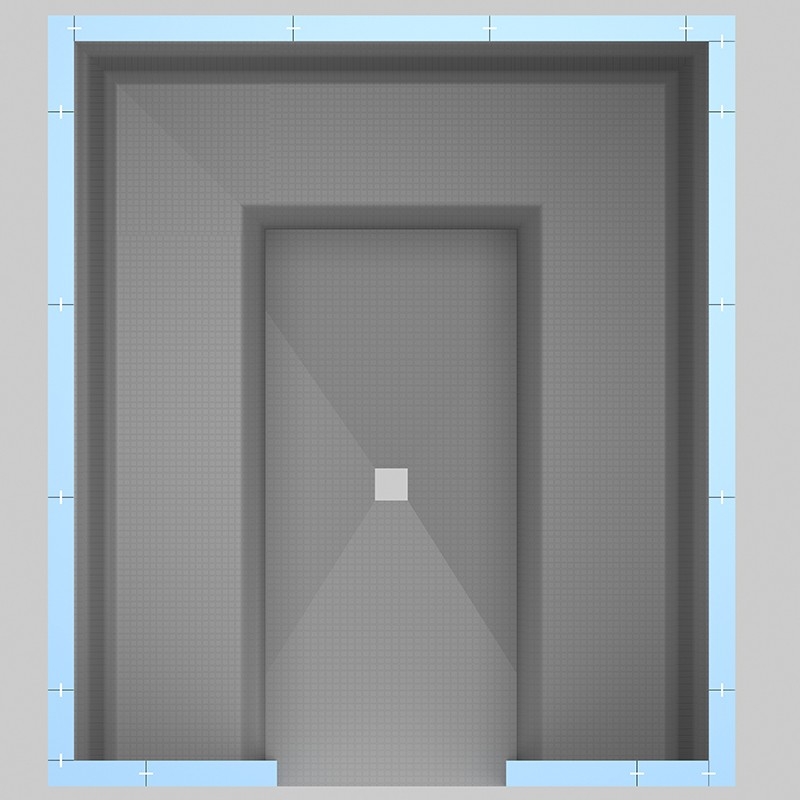 Kit Hammam à Carreler RIAD 5 - 210*180 cm- 5 places