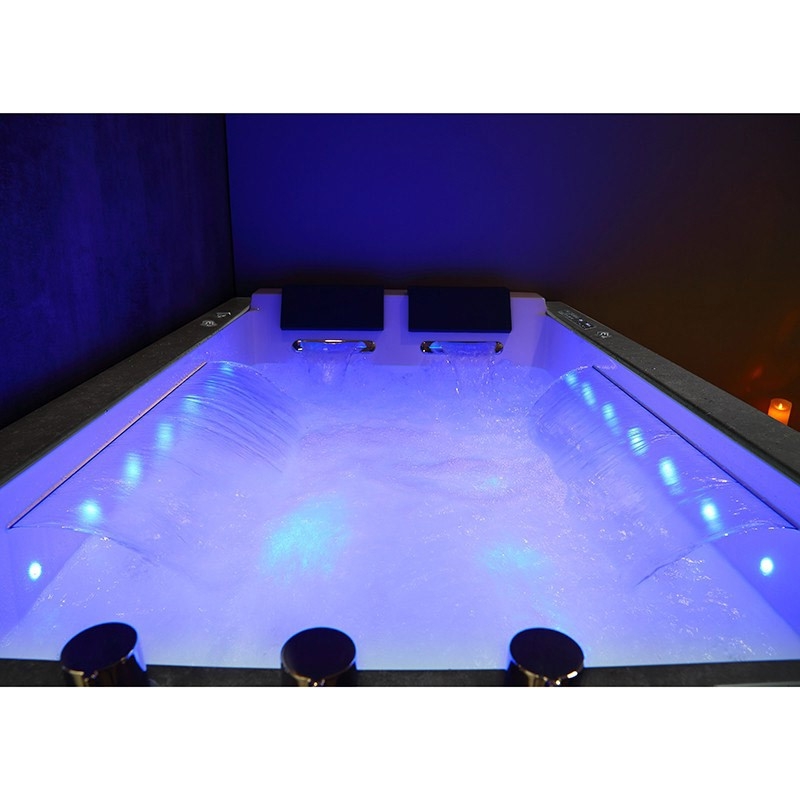 BAIGNOIRE BALNEO LORD DUO 2 PLACES ARCHIPEL® 185X120 - GAUCHE