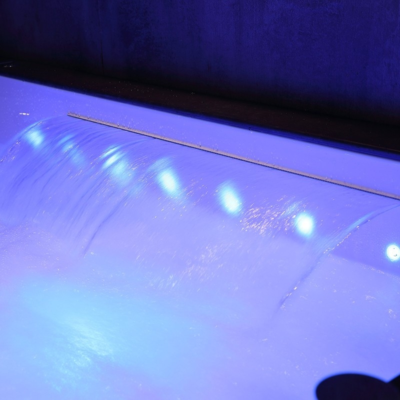 BAIGNOIRE BALNEO LORD DUO 2 PLACES ARCHIPEL® 185X120 - DROITE