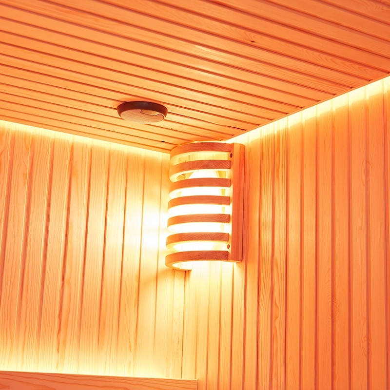 sauna à vapeur siberia pro 200  - chromothérapie