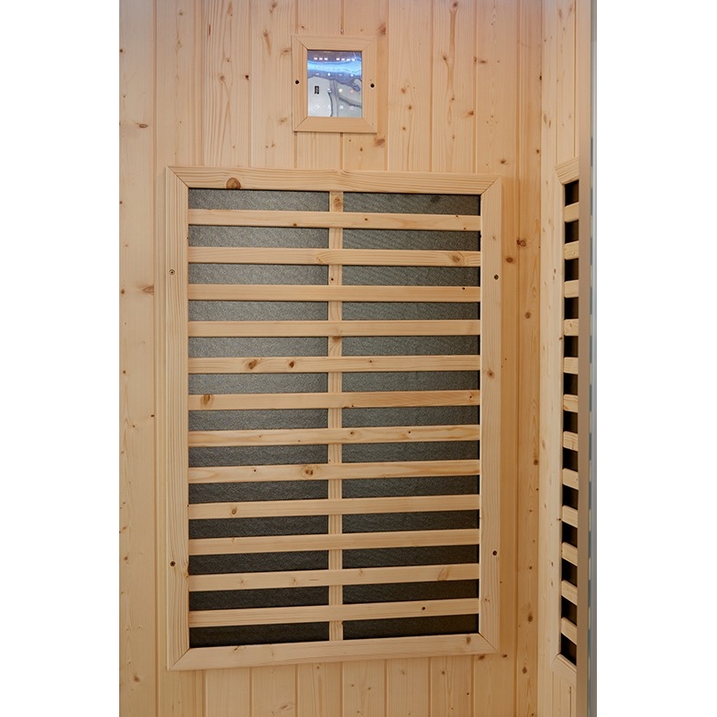 Combi Sauna Infrarouge Douche Hammam Boreal® IRH-180D - Droite