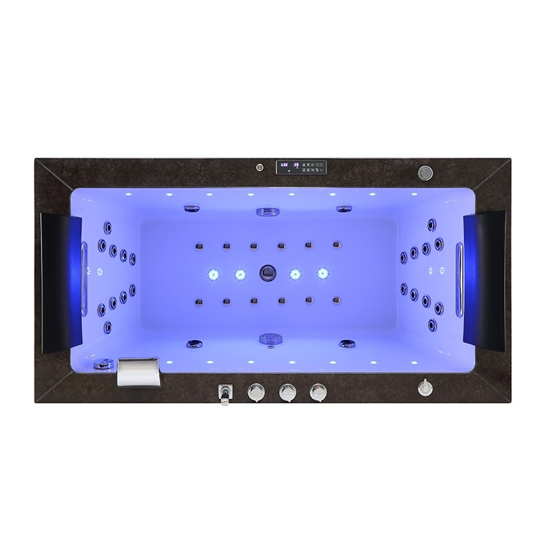 Baignoire balneo Thérapeutique ALTESS BLACK170 2 places ARCHIPEL® - 170x86