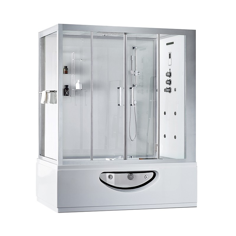 Combi Balneo douche Hammam Archipel® CBH WHITE Droite