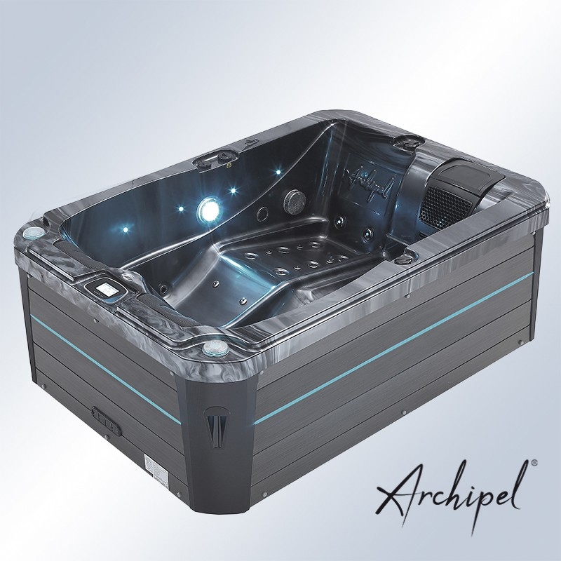 Spa 2 places allongées Archipel® GT2 PRO MAX LED - Spa Thérapeutique Balboa 210x148