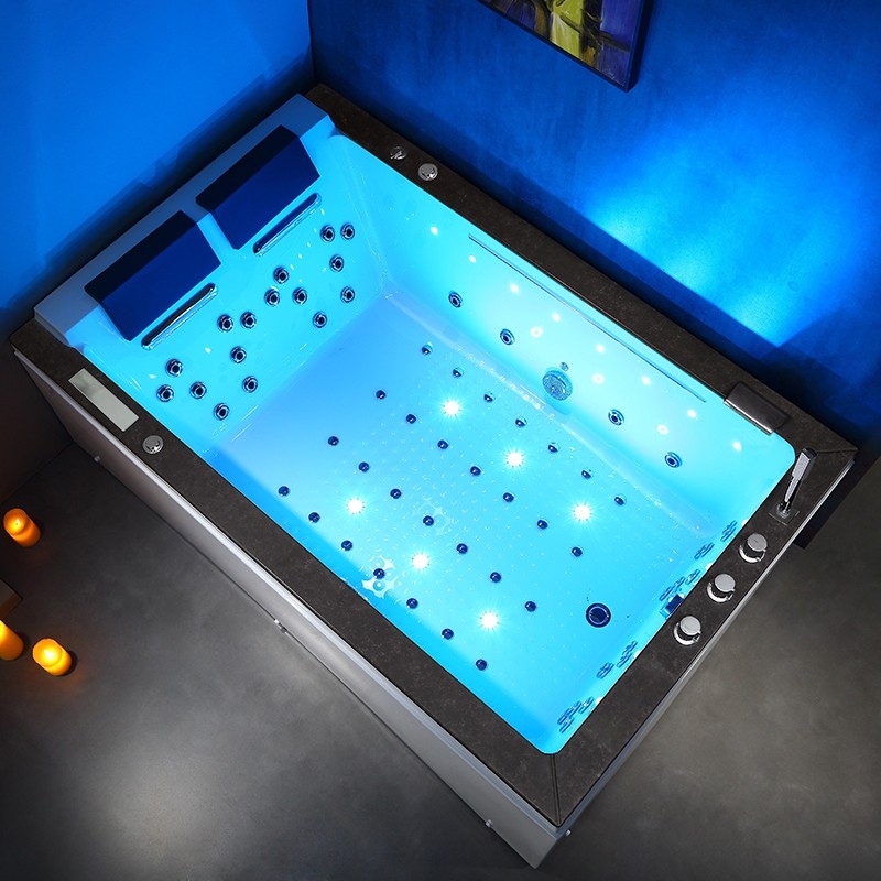 BAIGNOIRE BALNEO LORD DUO 2 PLACES ARCHIPEL® 185X120 - DROITE