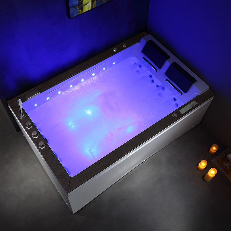 BAIGNOIRE BALNEO LORD DUO 2 PLACES ARCHIPEL® 185X120 - GAUCHE