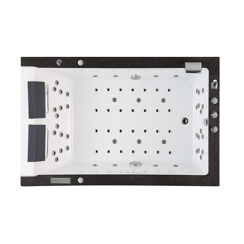 BAIGNOIRE BALNEO LORD DUO 2 PLACES ARCHIPEL® 185X120 - DROITE