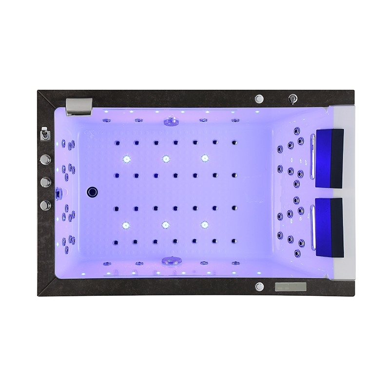 BAIGNOIRE BALNEO LORD DUO 2 PLACES ARCHIPEL® 185X120 - GAUCHE