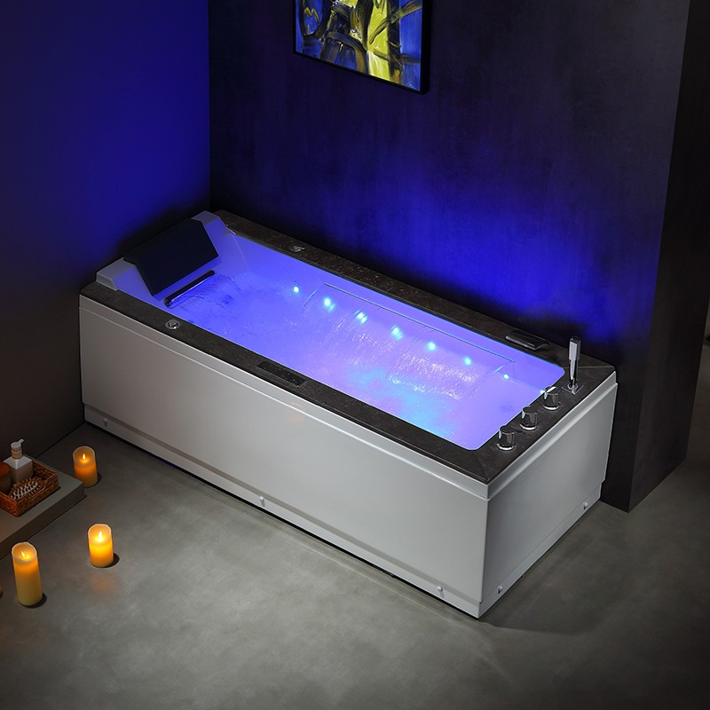 Baignoire balneo Lord Solo 1 place ZELAND® 170x75 - Droite