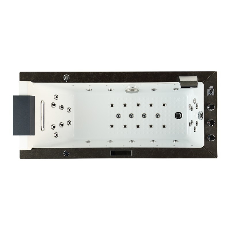 Baignoire balneo Lord Solo 1 place ZELAND® 170x75 - Droite