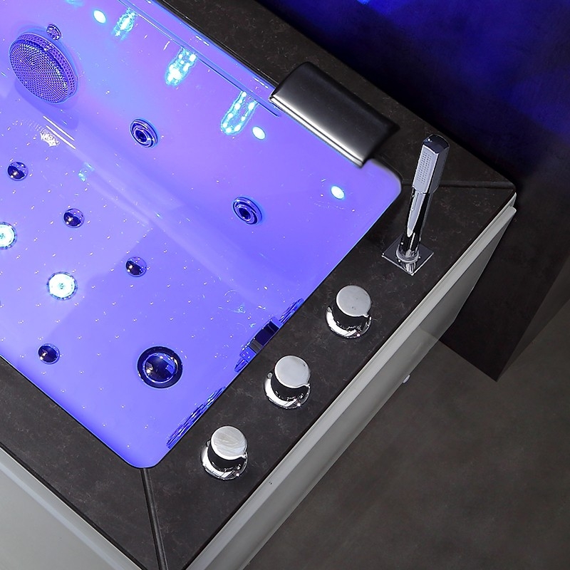 Baignoire balneo Lord Solo 1 place ZELAND® 170x75 - Droite