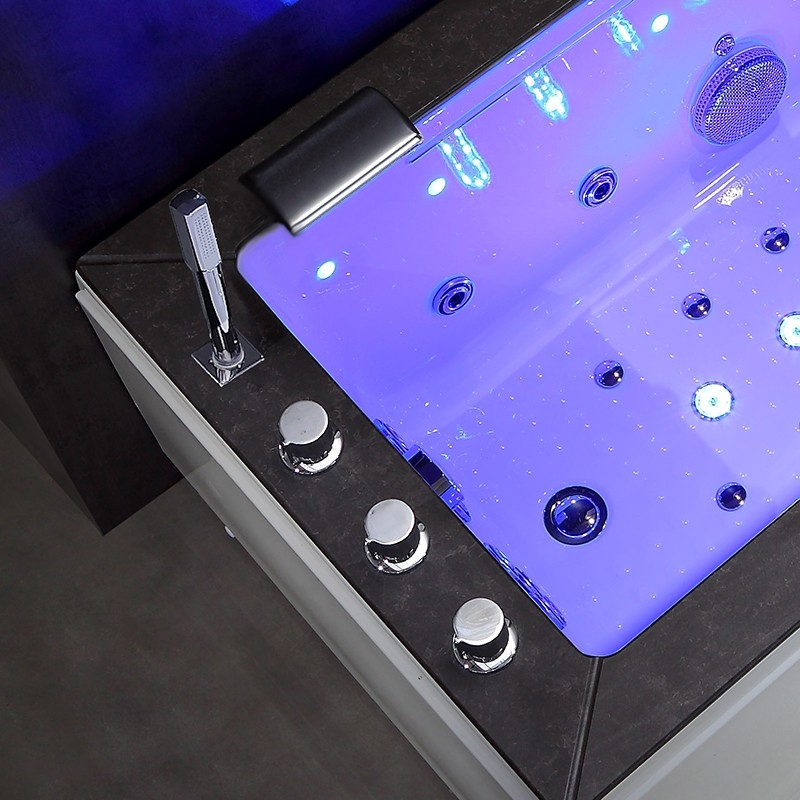 Baignoire balneo Lord Solo1 place ZELAND® 170x75 - GAUCHE