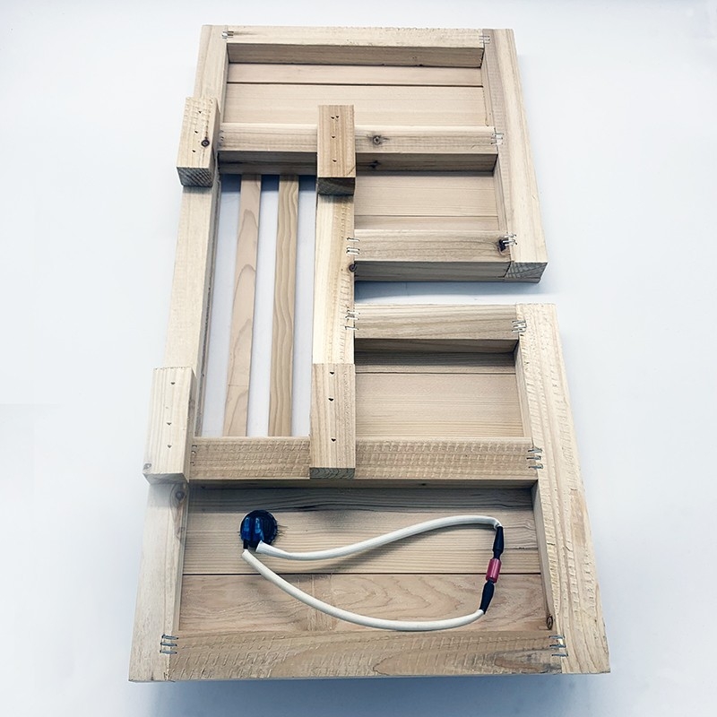 Contre banc bois avec interrupteur - Modèle Boreal Jazz V2 Non Massant