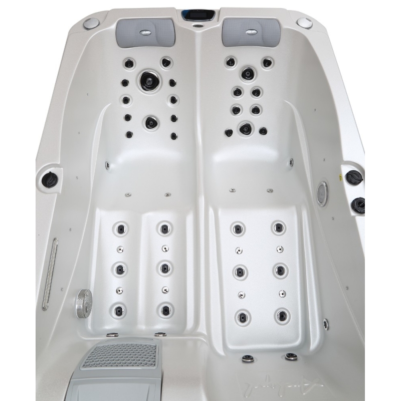 Spa 2 places allongées Archipel® GT2 PRO MAX BLANC NACRÉ - Spa Thérapeutique Balboa 210x148