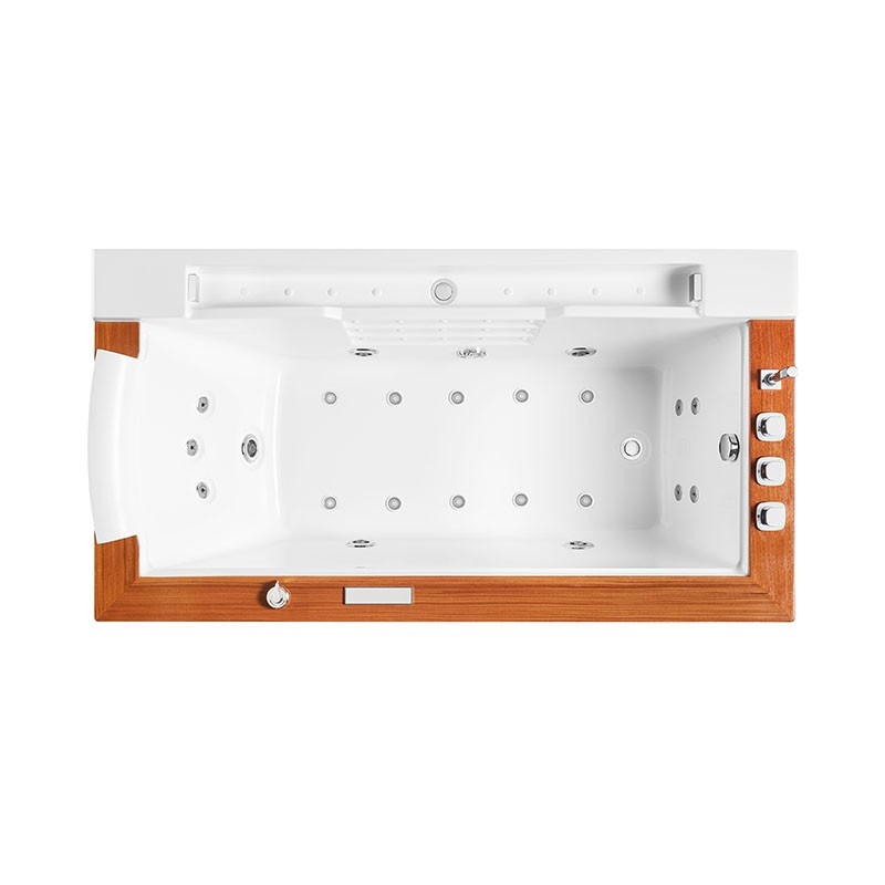 Baignoire Balneo ARCHIPEL® Zen'Spa Solo Gauche 190x100