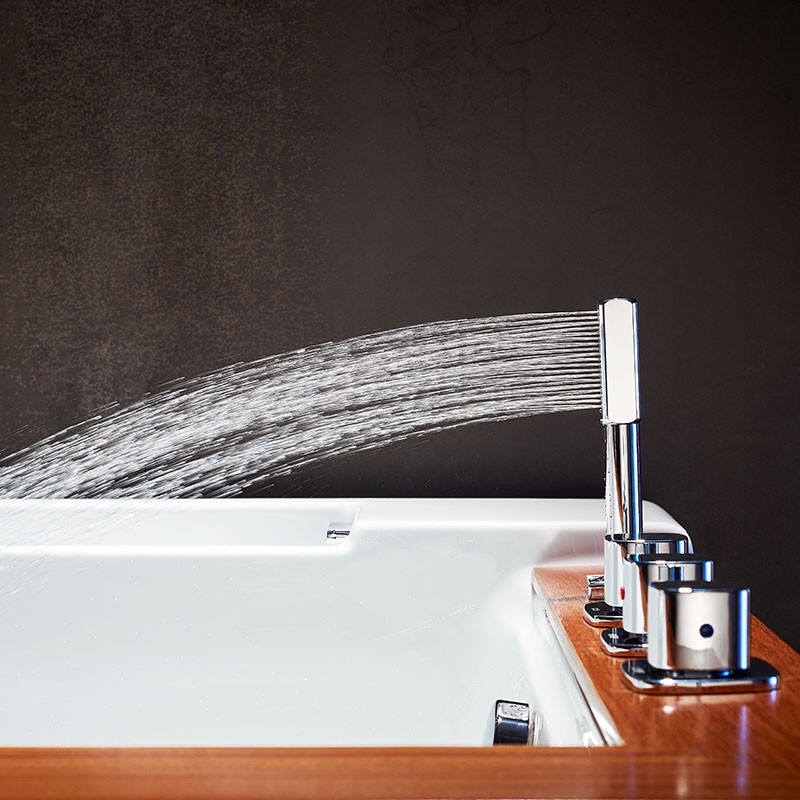 Baignoire Balneo ARCHIPEL® Zen'Spa Solo Gauche 190x100