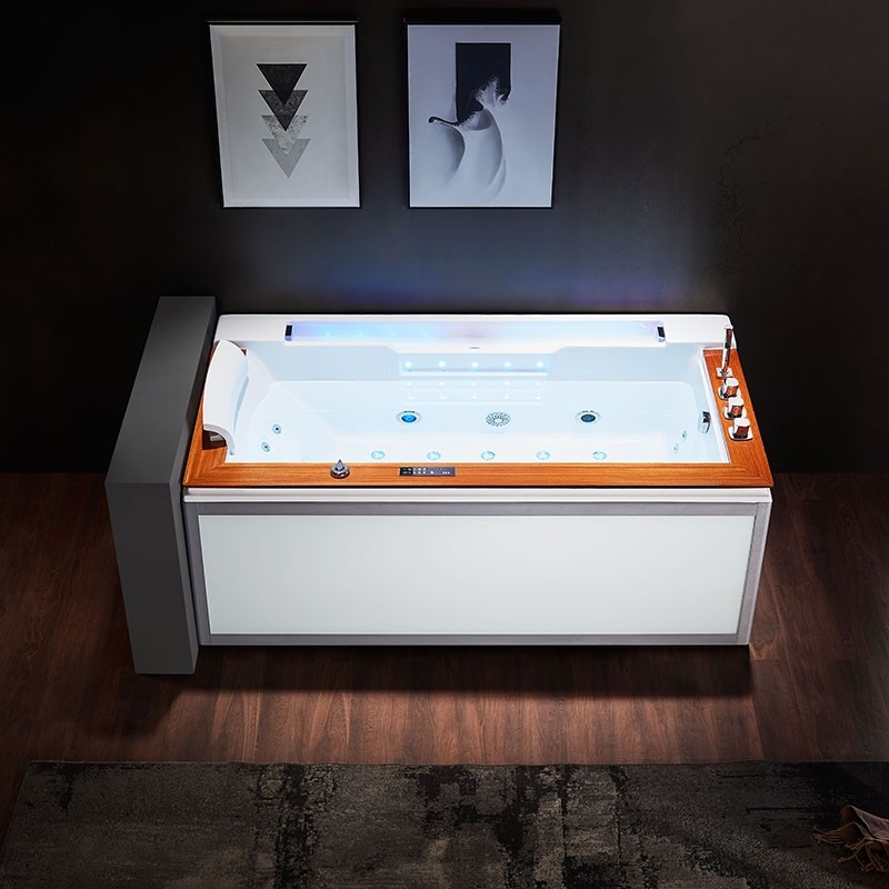 Baignoire Balneo ARCHIPEL® Zen'Spa Solo Gauche 190x100