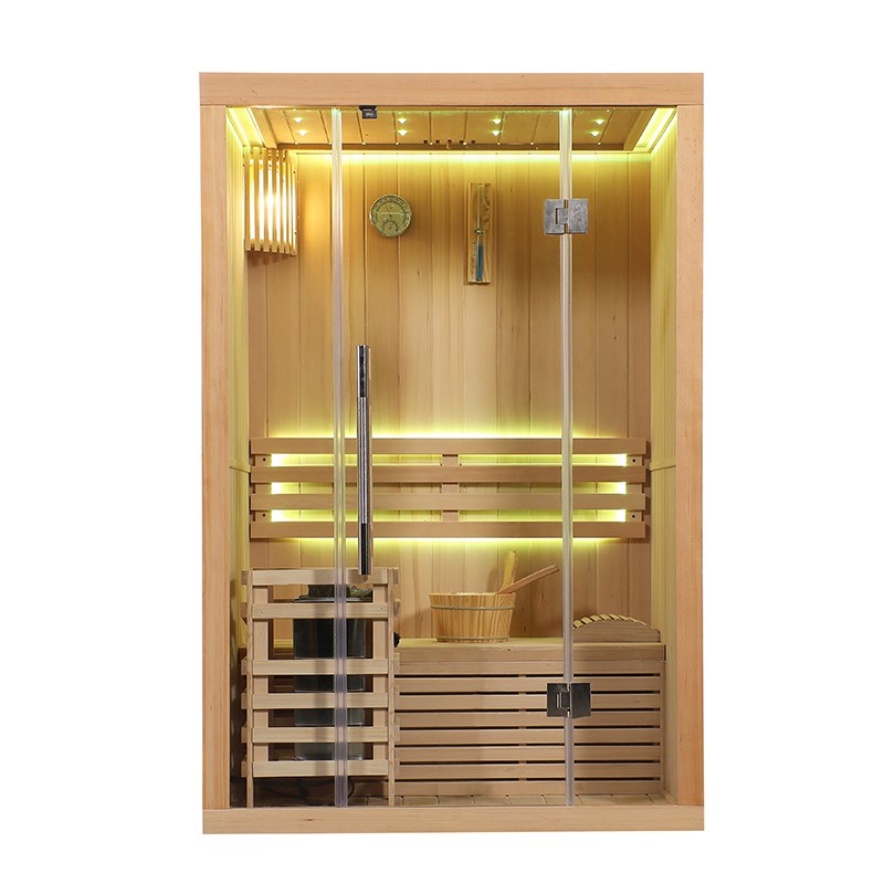 Sauna finlandais Nordica® Vapeur V12 - 1-2 places - 130 x 100 x H.200